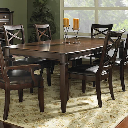 Rectangular Leg Dining Table